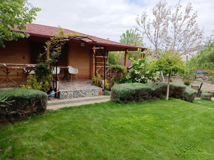 Silenos Bungalow Stone House 科尼亚 外观 照片